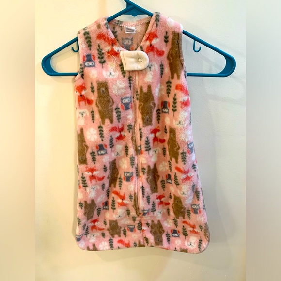 Hudson Baby Plush Fleece Sleep Sack, Size Small - Picture 1 of 1